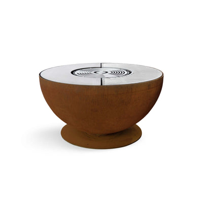 Vasca del fuoco regolabile in altezza