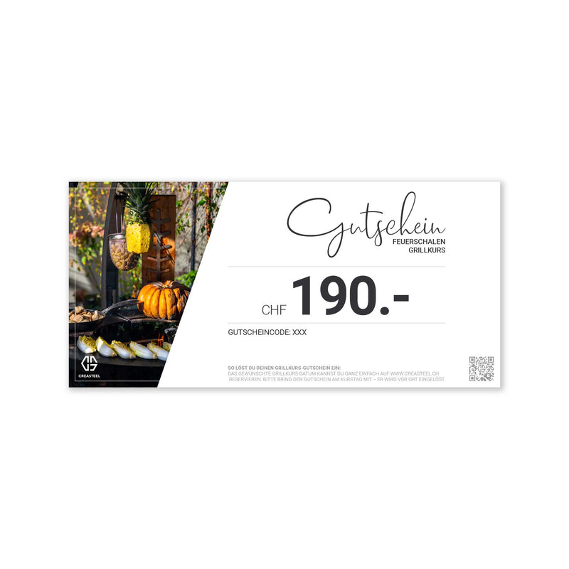 Buono regalo digitale corso di barbecue