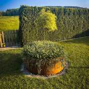 Vaso grande per piante in metallo 