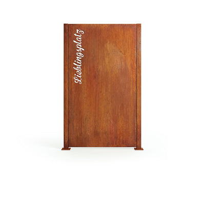 Pannello frangivista Lieblingsplatz, ruggine nobile
