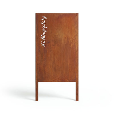 Pannello frangivista Lieblingsplatz, ruggine nobile