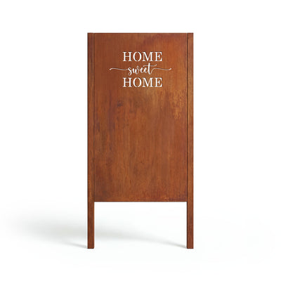 Protezione dalla vista Home sweet home, ruggine nobile