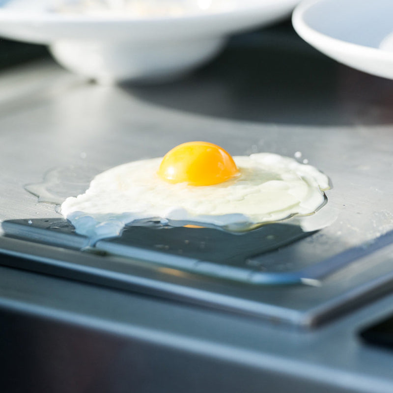 Cucina esterna con modulo teppanyaki Lavabo