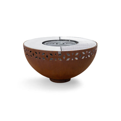 Ciotola per il fuoco con ornamento